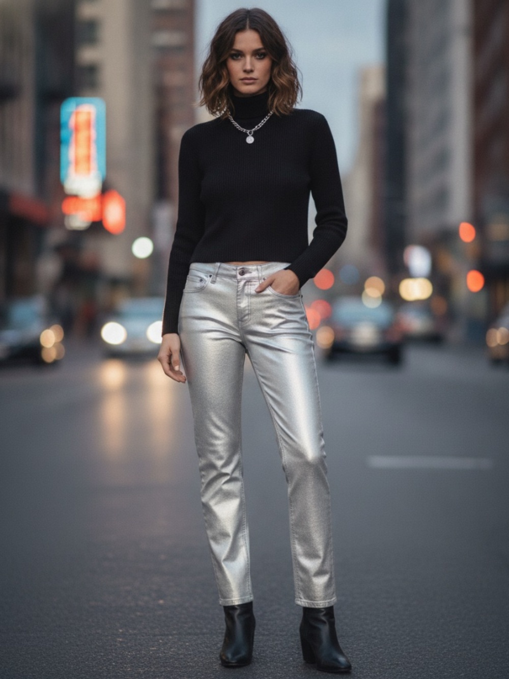 NWT We The Free silver jeans sz 28